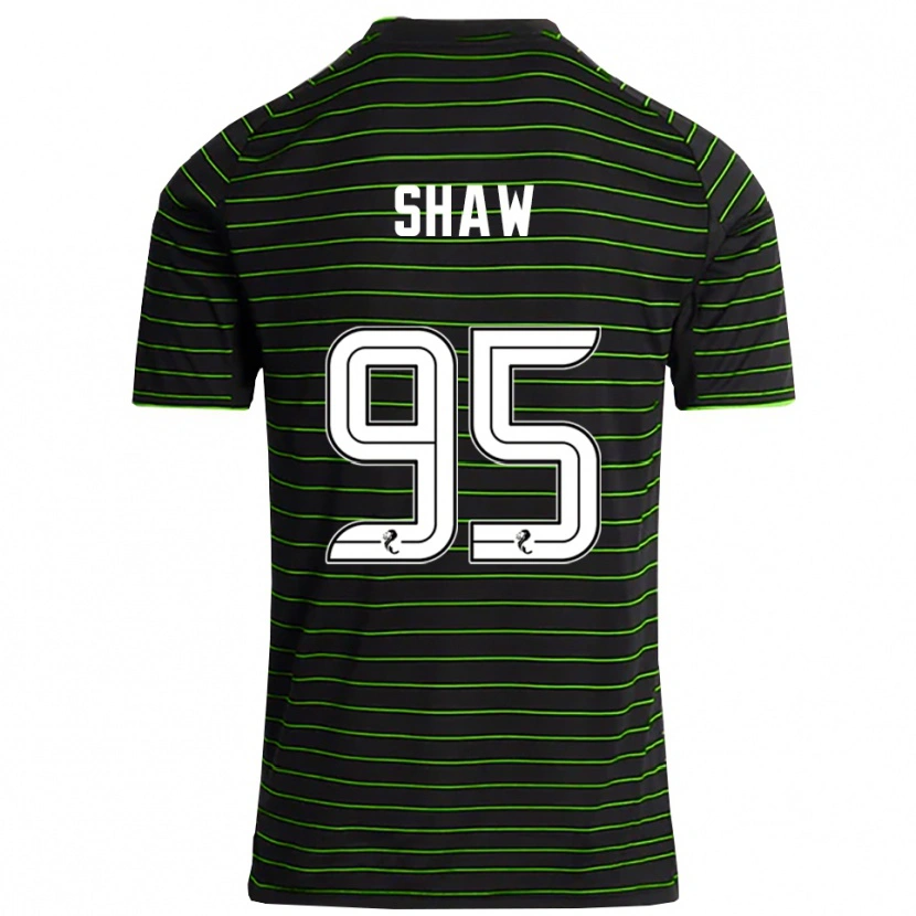 Danxen Herren Corey Shaw #95 Schwarz Grün Auswärtstrikot Trikot 2025/26 T-Shirt Österreich