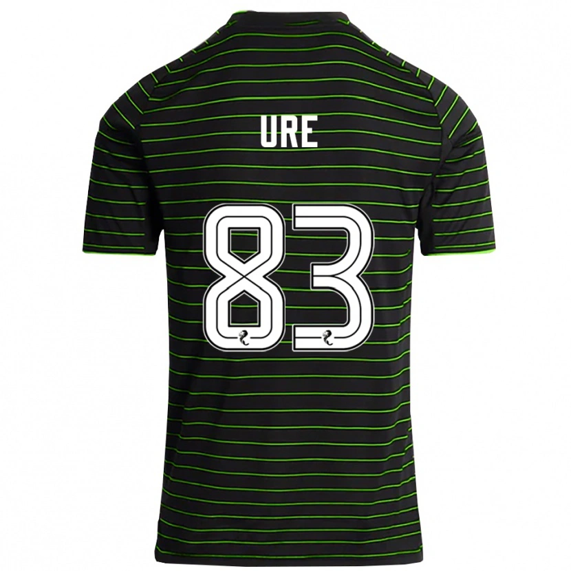 Danxen Herren Kyle Ure #83 Schwarz Grün Auswärtstrikot Trikot 2025/26 T-Shirt Österreich