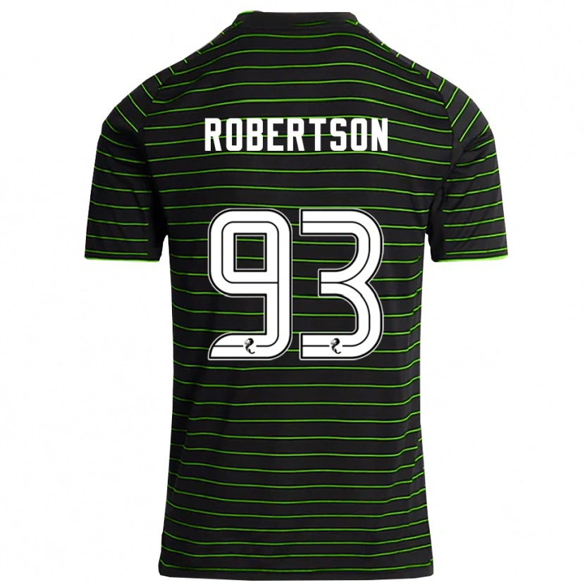 Danxen Herren Mitchell Robertson #93 Schwarz Grün Auswärtstrikot Trikot 2025/26 T-Shirt Österreich