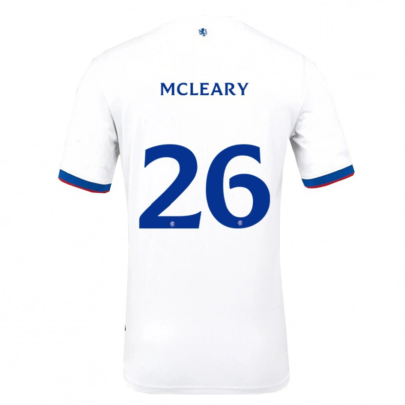 Danxen Herren Jodi Mcleary #26 Weiß Rot Blau Auswärtstrikot Trikot 2025/26 T-Shirt Österreich