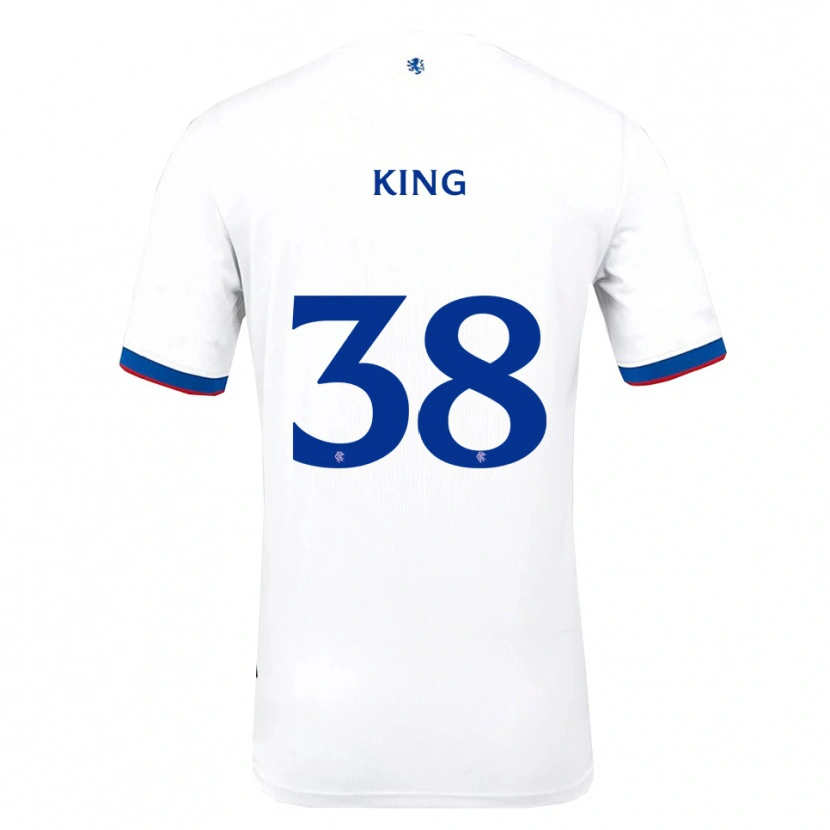 Danxen Herren Leon King #38 Weiß Rot Blau Auswärtstrikot Trikot 2025/26 T-Shirt Österreich
