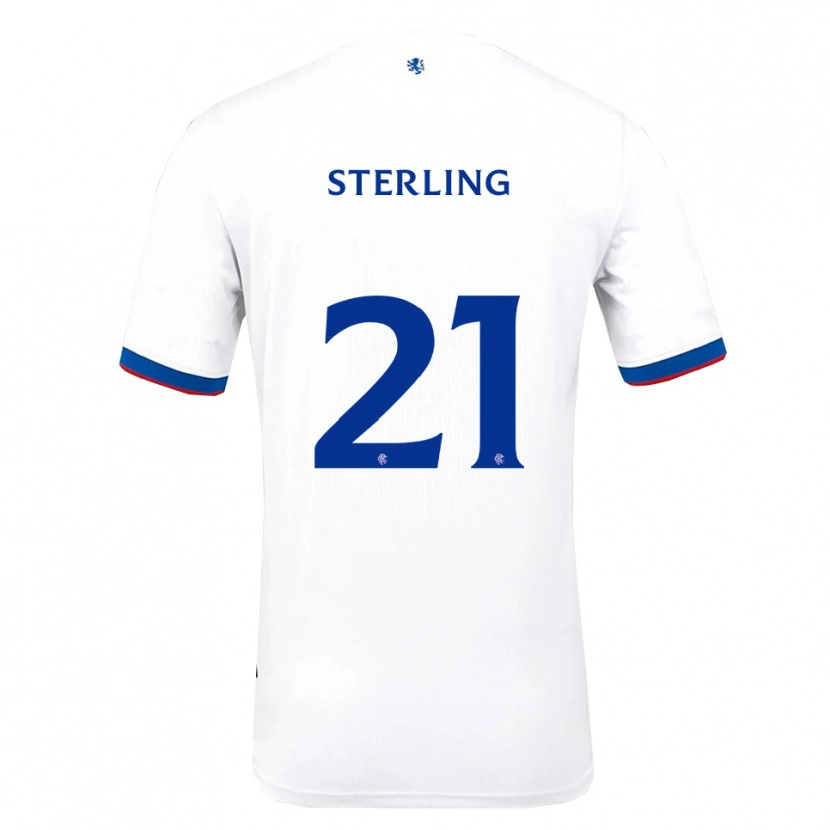Danxen Herren Dujon Sterling #21 Weiß Rot Blau Auswärtstrikot Trikot 2025/26 T-Shirt Österreich