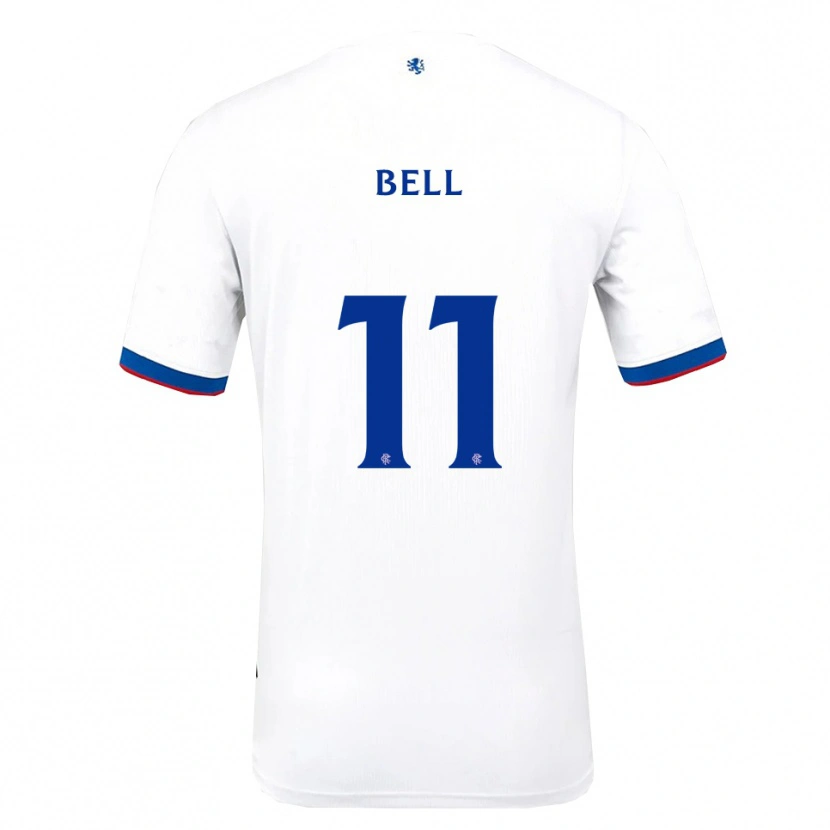 Danxen Herren Megan Bell #11 Weiß Rot Blau Auswärtstrikot Trikot 2025/26 T-Shirt Österreich