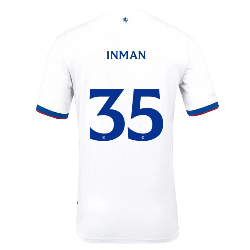 Danxen Herren Lucy Inman #35 Weiß Rot Blau Auswärtstrikot Trikot 2025/26 T-Shirt Österreich