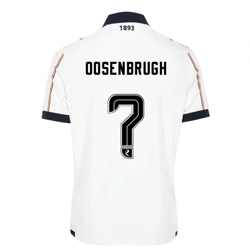 Danxen Herren Charley Oosenbrugh #0 Weiß Marine Rot Auswärtstrikot Trikot 2025/26 T-Shirt Österreich