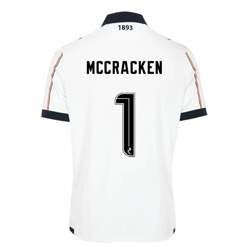 Danxen Herren Jon Mccracken #1 Weiß Marine Rot Auswärtstrikot Trikot 2025/26 T-Shirt Österreich