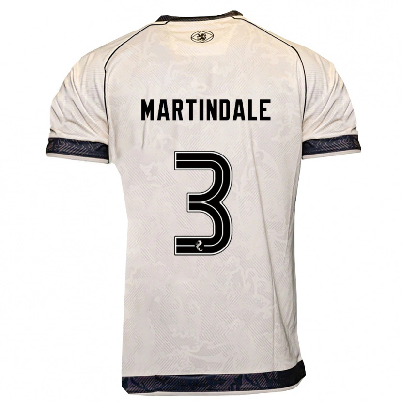 Danxen Herren Amilie Martindale #3 Weiß Schwarz Auswärtstrikot Trikot 2025/26 T-Shirt Österreich