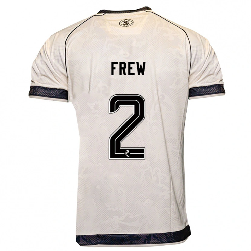 Danxen Herren Katie Frew #2 Weiß Schwarz Auswärtstrikot Trikot 2025/26 T-Shirt Österreich