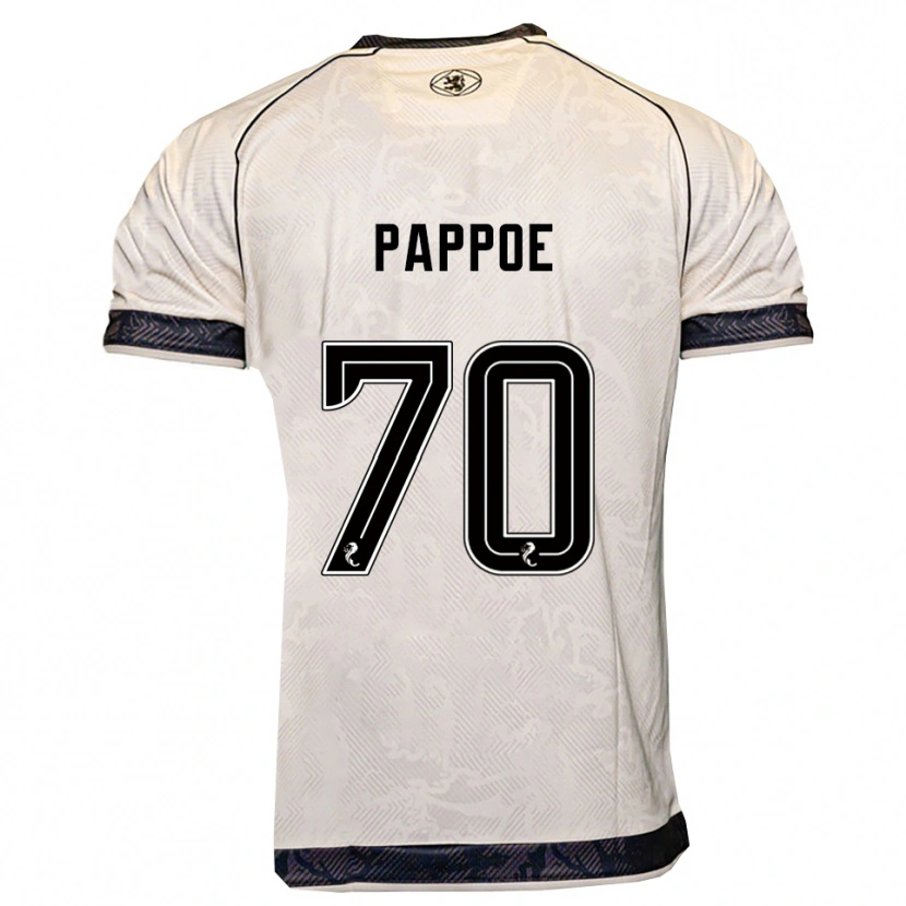 Danxen Herren Isaac Pappoe #70 Weiß Schwarz Auswärtstrikot Trikot 2025/26 T-Shirt Österreich