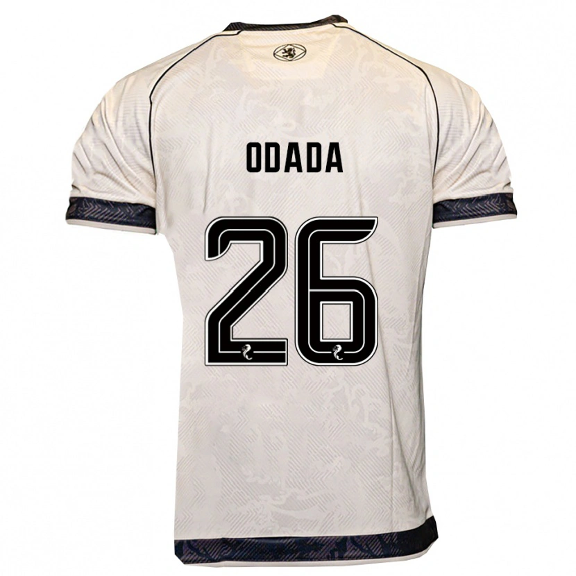 Danxen Herren Richard Odada #26 Weiß Schwarz Auswärtstrikot Trikot 2025/26 T-Shirt Österreich
