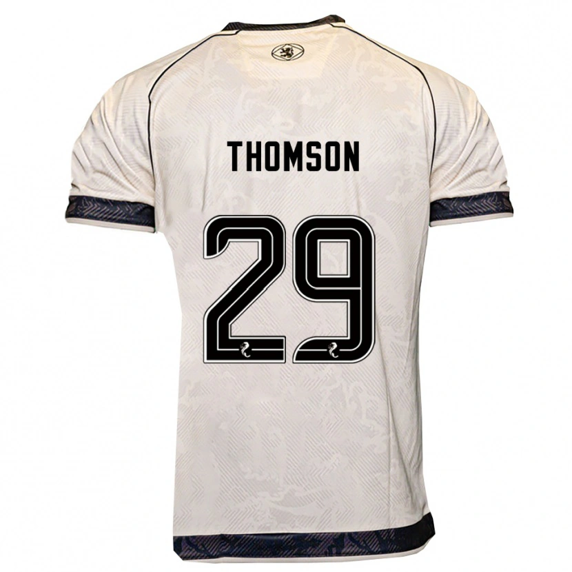 Danxen Herren Miller Thomson #29 Weiß Schwarz Auswärtstrikot Trikot 2025/26 T-Shirt Österreich