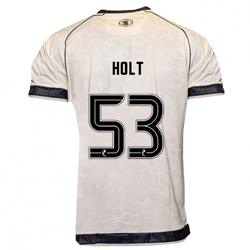 Danxen Herren Josh Holt #53 Weiß Schwarz Auswärtstrikot Trikot 2025/26 T-Shirt Österreich