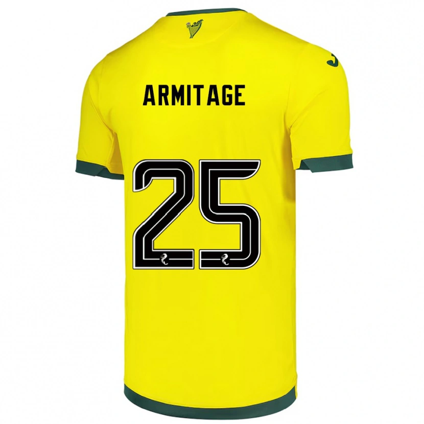 Danxen Herren Rowena Armitage #25 Gelb Grün Auswärtstrikot Trikot 2025/26 T-Shirt Österreich