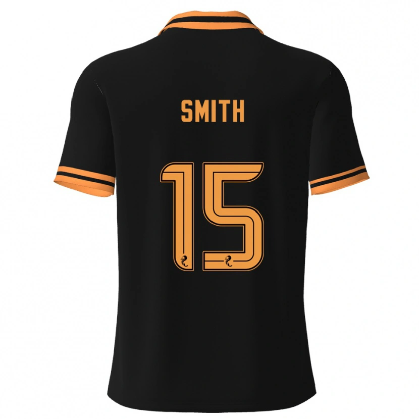 Danxen Herren Lewis Smith #15 Schwarz Gelb Auswärtstrikot Trikot 2025/26 T-Shirt Österreich