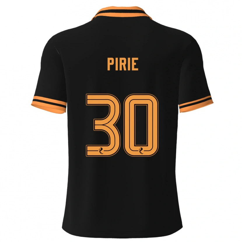 Danxen Herren Rachel Pirie #30 Schwarz Gelb Auswärtstrikot Trikot 2025/26 T-Shirt Österreich
