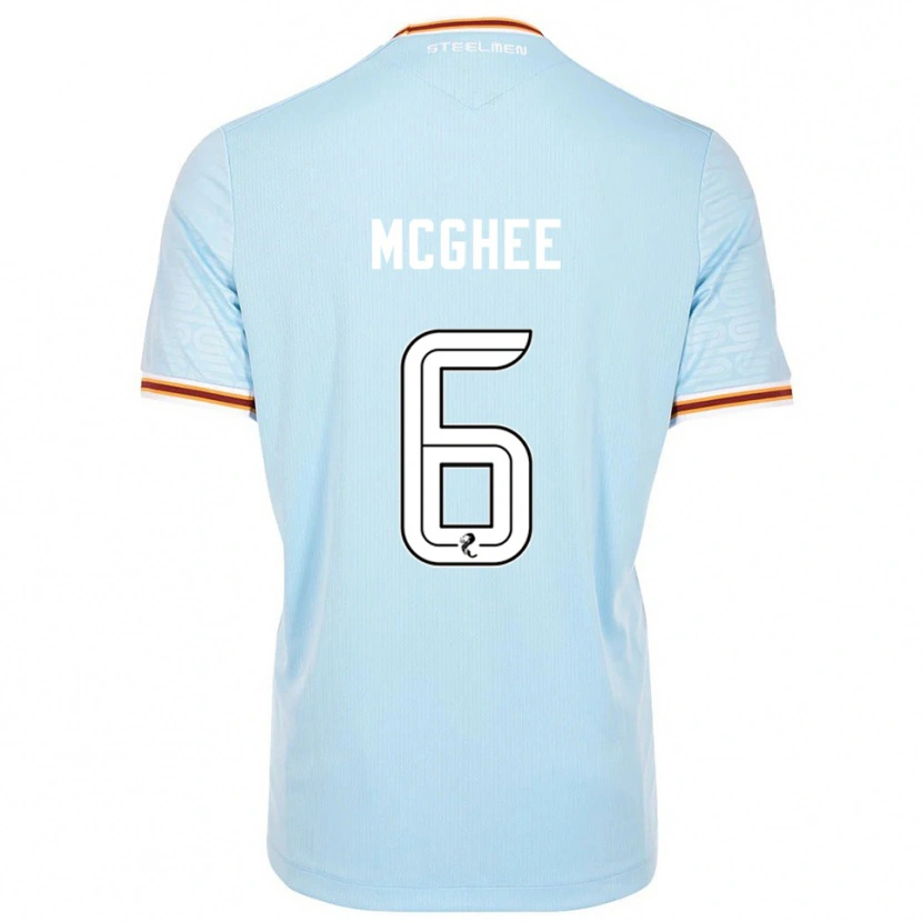 Danxen Herren Jordan Mcghee #6 Himmelblau Auswärtstrikot Trikot 2025/26 T-Shirt Österreich