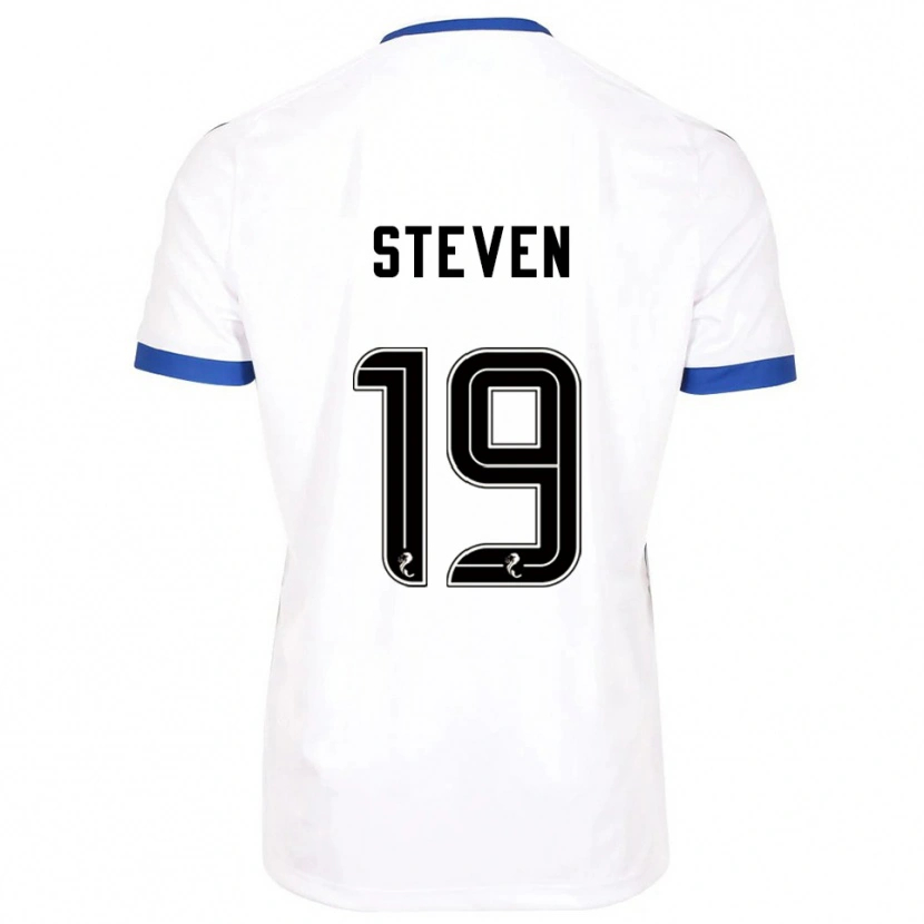 Danxen Herren Taylor Steven #19 Weiß Blau Auswärtstrikot Trikot 2025/26 T-Shirt Österreich