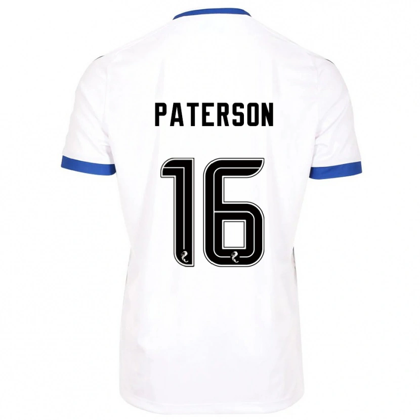 Danxen Herren Megan Paterson #16 Weiß Blau Auswärtstrikot Trikot 2025/26 T-Shirt Österreich