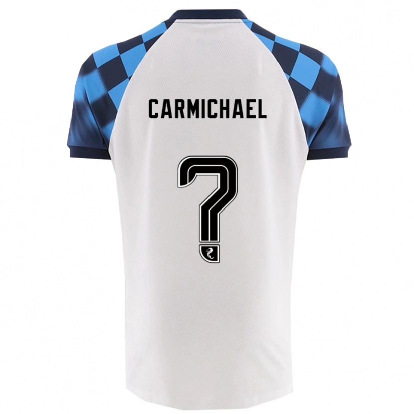 Danxen Herren Liam Carmichael #0 Weiß Himmelblau Auswärtstrikot Trikot 2025/26 T-Shirt Österreich