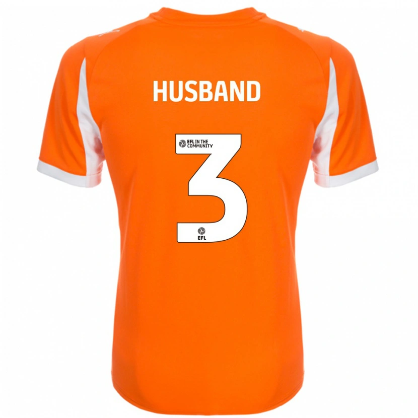 Danxen Damen James Husband #3 Orange Weiß Heimtrikot Trikot 2025/26 T-Shirt Österreich