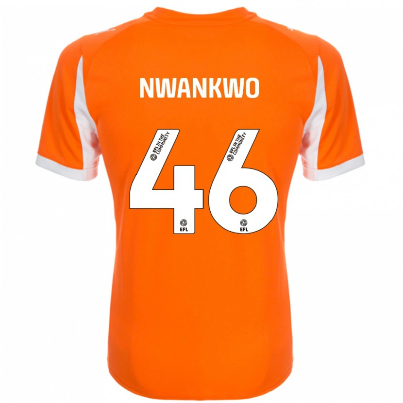 Danxen Damen Oluchukwu Nwankwo #46 Orange Weiß Heimtrikot Trikot 2025/26 T-Shirt Österreich