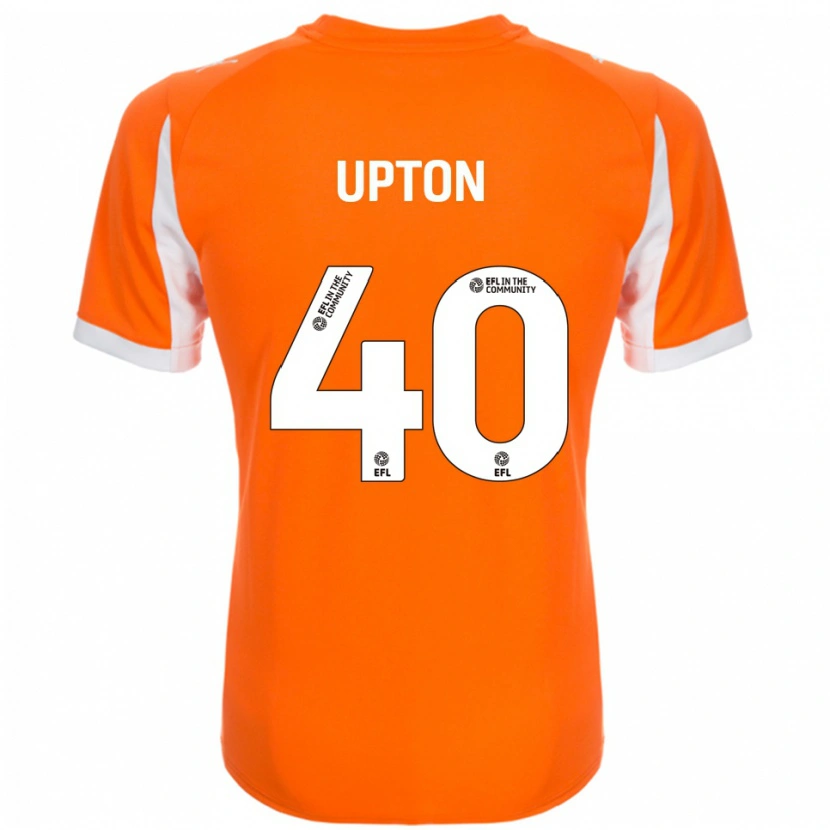 Danxen Damen Theo Upton #40 Orange Weiß Heimtrikot Trikot 2025/26 T-Shirt Österreich