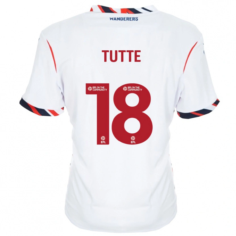 Danxen Damen Andrew Tutte #18 Weiß Rot Heimtrikot Trikot 2025/26 T-Shirt Österreich