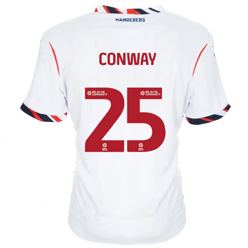 Danxen Damen Max Conway #25 Weiß Rot Heimtrikot Trikot 2025/26 T-Shirt Österreich