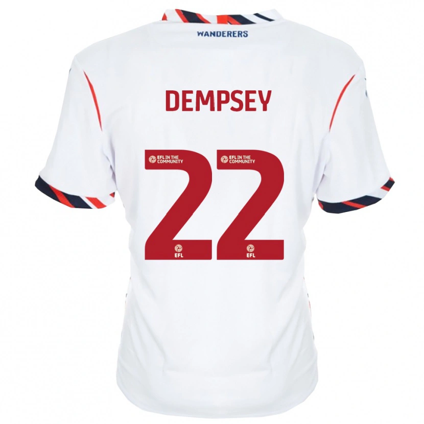 Danxen Damen Kyle Dempsey #22 Weiß Rot Heimtrikot Trikot 2025/26 T-Shirt Österreich
