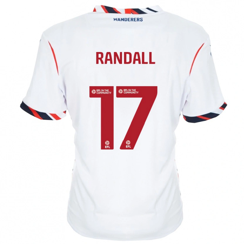 Danxen Damen Joel Randall #17 Weiß Rot Heimtrikot Trikot 2025/26 T-Shirt Österreich