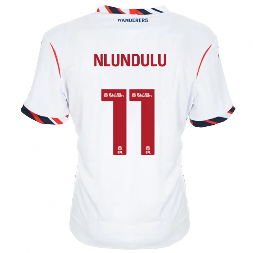 Danxen Damen Dan Nlundulu #11 Weiß Rot Heimtrikot Trikot 2025/26 T-Shirt Österreich