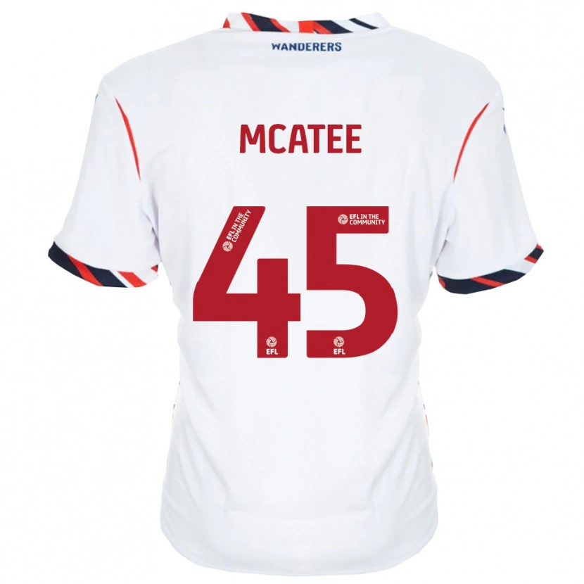 Danxen Damen John Mcatee #45 Weiß Rot Heimtrikot Trikot 2025/26 T-Shirt Österreich