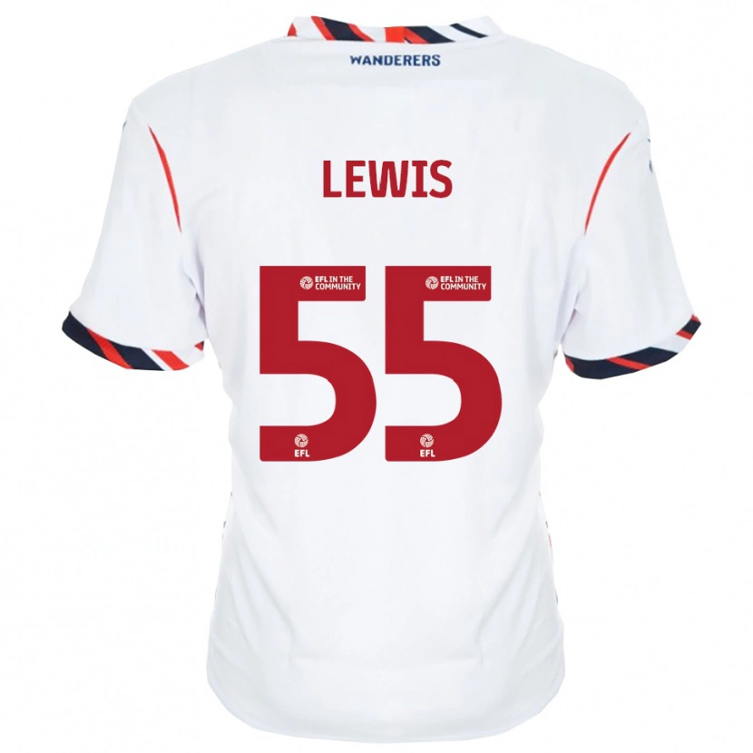 Danxen Damen Conor Lewis #55 Weiß Rot Heimtrikot Trikot 2025/26 T-Shirt Österreich