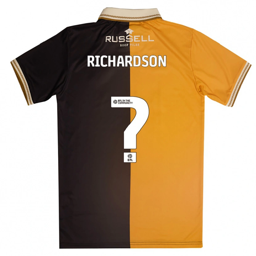 Danxen Damen Matty Richardson #0 Gelb Schwarz Heimtrikot Trikot 2025/26 T-Shirt Österreich