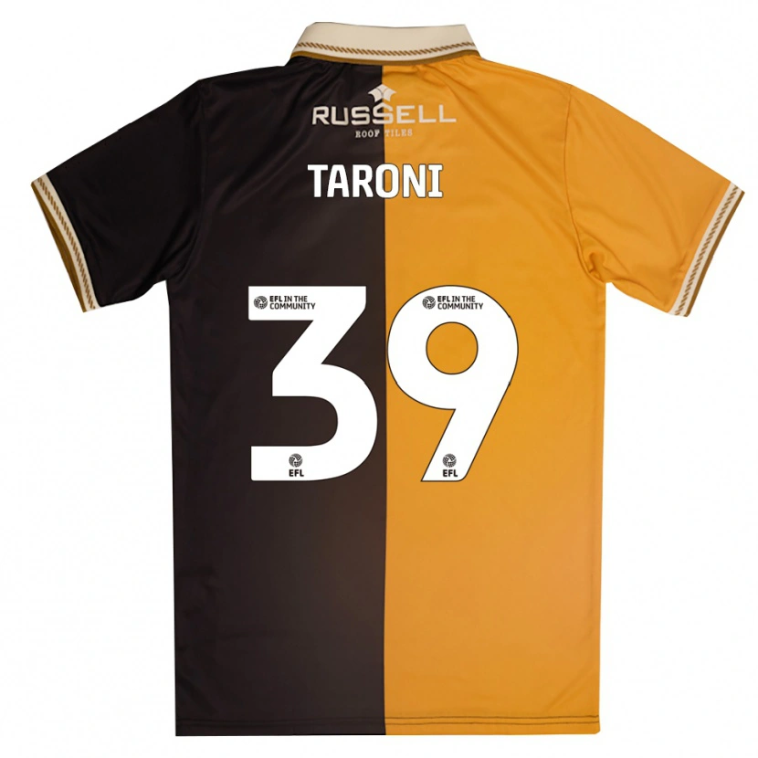 Danxen Damen Josh Taroni #39 Gelb Schwarz Heimtrikot Trikot 2025/26 T-Shirt Österreich