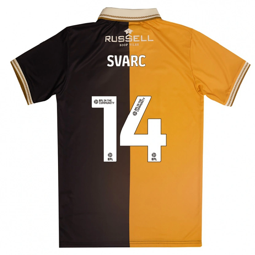 Danxen Damen Kia Svarc #14 Gelb Schwarz Heimtrikot Trikot 2025/26 T-Shirt Österreich