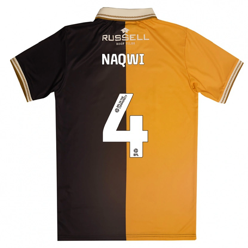 Danxen Damen Beth Naqwi #4 Gelb Schwarz Heimtrikot Trikot 2025/26 T-Shirt Österreich