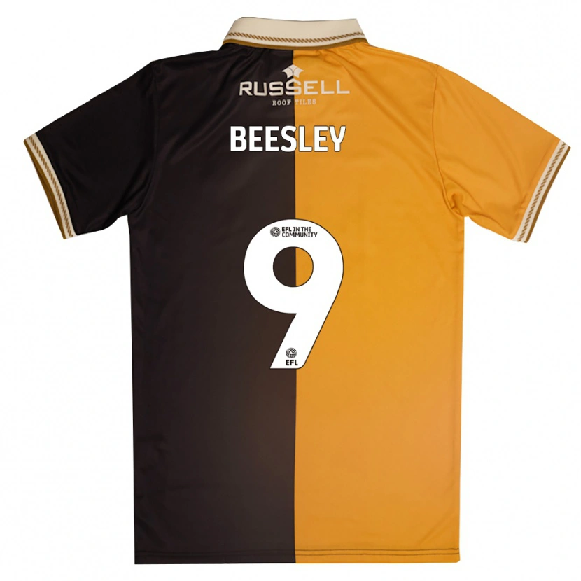 Danxen Damen Jake Beesley #9 Gelb Schwarz Heimtrikot Trikot 2025/26 T-Shirt Österreich