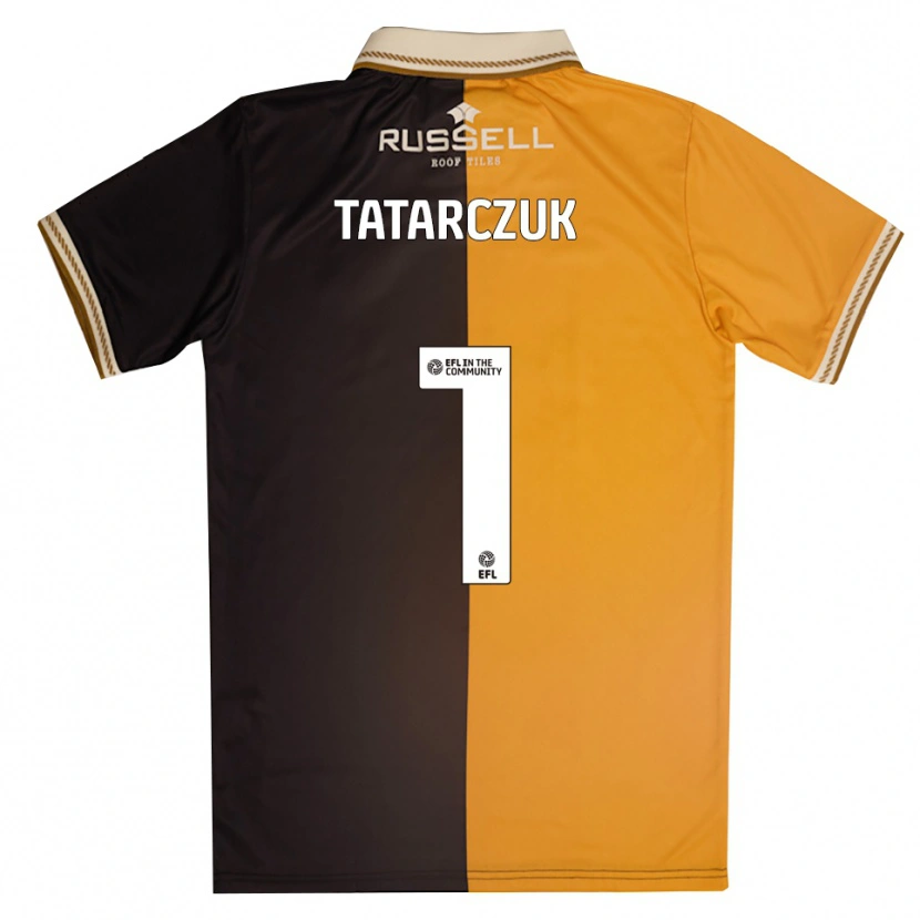Danxen Damen Olena Tatarczuk #1 Gelb Schwarz Heimtrikot Trikot 2025/26 T-Shirt Österreich