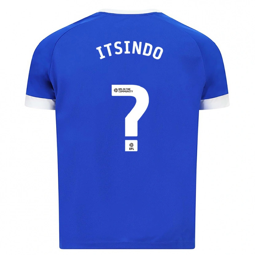 Danxen Damen Joshua Itsindo #0 Blau Weiß Heimtrikot Trikot 2025/26 T-Shirt Österreich