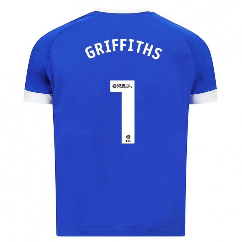 Danxen Damen Ewan Griffiths #1 Blau Weiß Heimtrikot Trikot 2025/26 T-Shirt Österreich