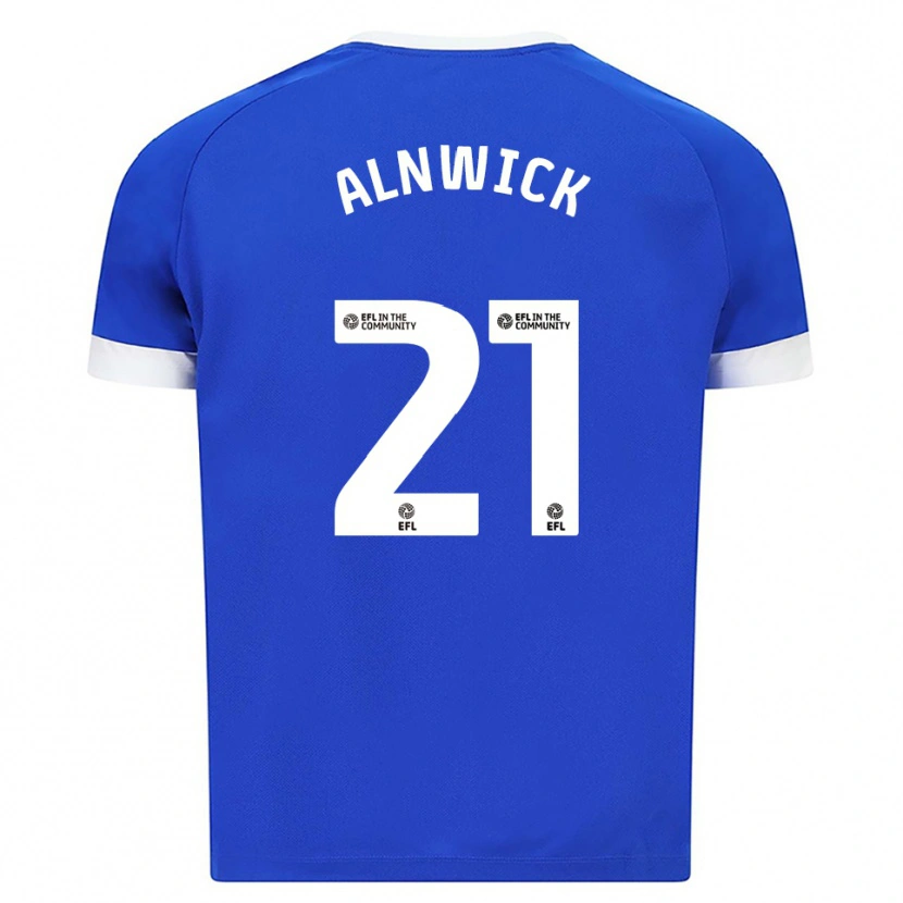 Danxen Damen Jak Alnwick #21 Blau Weiß Heimtrikot Trikot 2025/26 T-Shirt Österreich