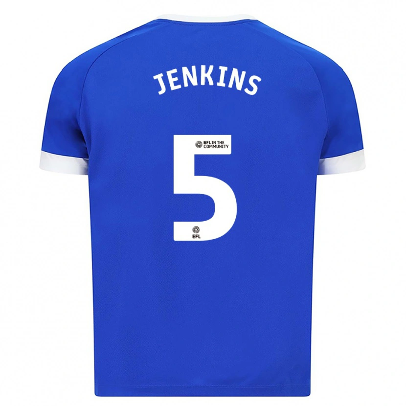 Danxen Damen Nieve Jenkins #5 Blau Weiß Heimtrikot Trikot 2025/26 T-Shirt Österreich