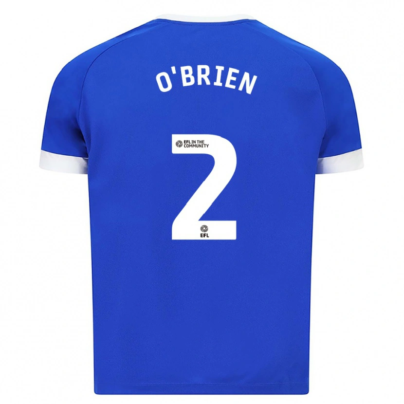 Danxen Damen Charlie O'brien #2 Blau Weiß Heimtrikot Trikot 2025/26 T-Shirt Österreich