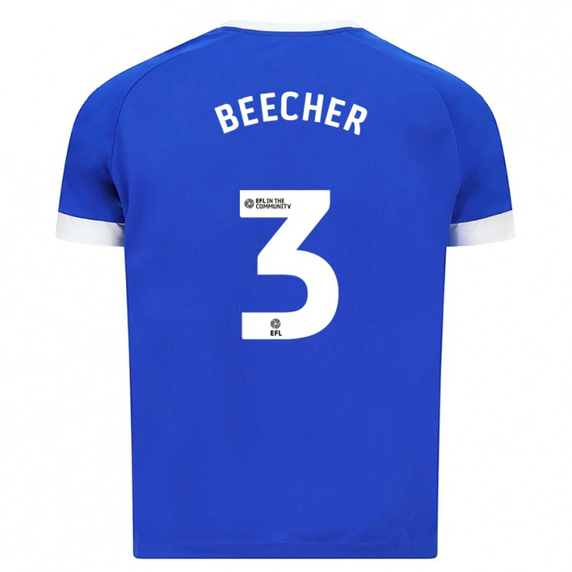 Danxen Damen Josh Beecher #3 Blau Weiß Heimtrikot Trikot 2025/26 T-Shirt Österreich