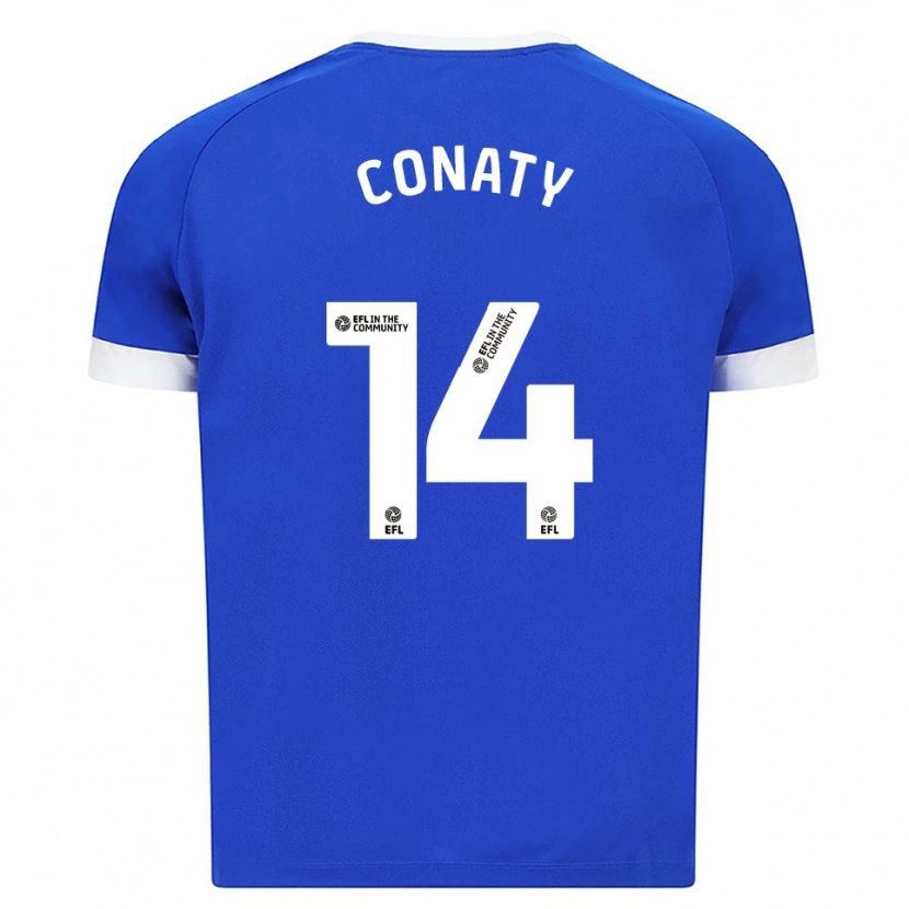 Danxen Damen Keano Conaty #14 Blau Weiß Heimtrikot Trikot 2025/26 T-Shirt Österreich