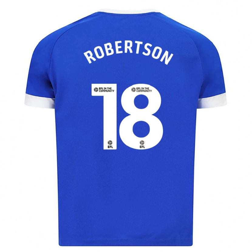 Danxen Damen Alex Robertson #18 Blau Weiß Heimtrikot Trikot 2025/26 T-Shirt Österreich