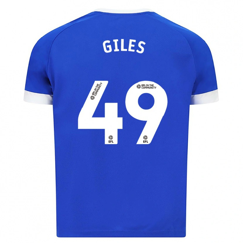 Danxen Damen Luey Giles #49 Blau Weiß Heimtrikot Trikot 2025/26 T-Shirt Österreich