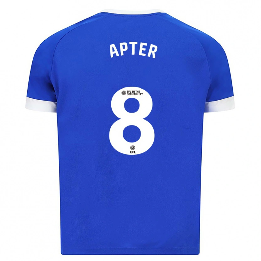 Danxen Damen Matthew Apter #8 Blau Weiß Heimtrikot Trikot 2025/26 T-Shirt Österreich