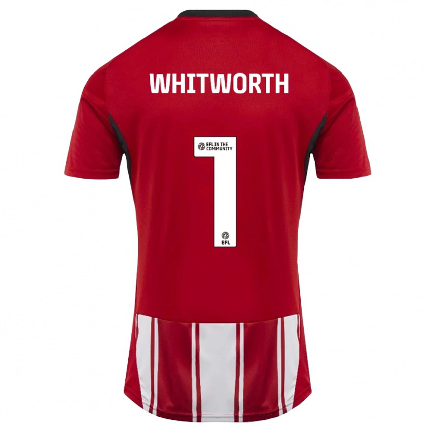 Danxen Damen Joe Whitworth #1 Rot Weiß Schwarz Heimtrikot Trikot 2025/26 T-Shirt Österreich